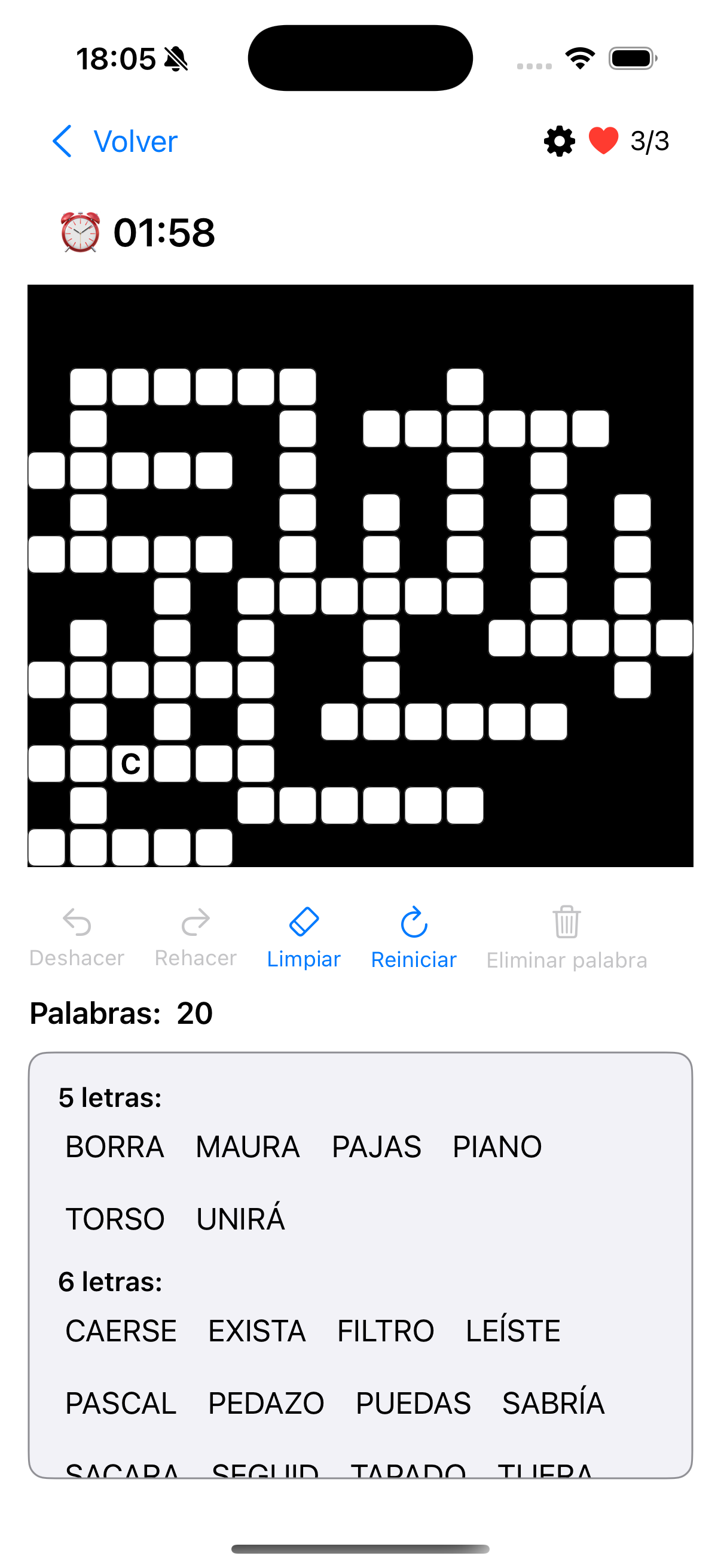 Crucigramas